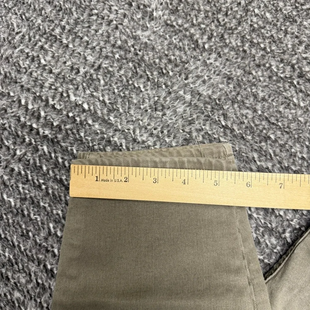 Buffalo‎ David Bitton Womens Avalon Ankle Skinny Jeans Size 12/32 Mid-Rise Green